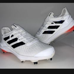 Brand New Adidas Black Adizero Afterburner 8 Apex Drip
White Baseball Cleats Size 10