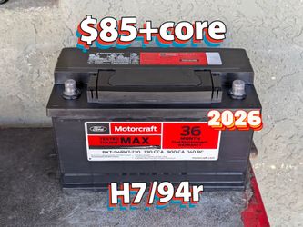 Car Battery Group Size 94r/H7