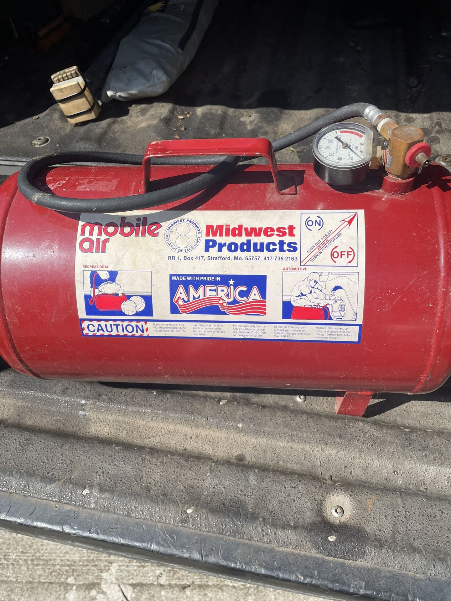 6 Gallon Portable Air Tank