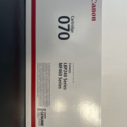 Canon 070 Black Toner Cartridge For LBP240 MF460 OEM Genuine Sealed