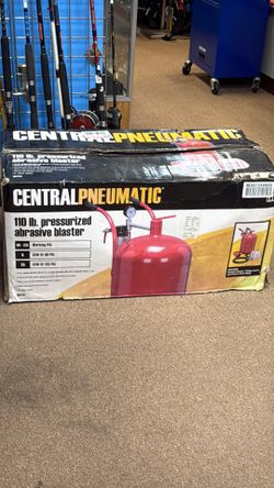 Brand new central pneumatic abrasive blaster