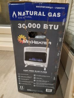 Mr. Heater Indoor Vent-Free Natural Gas Heater for Sale in Carrollton, TX -  OfferUp
