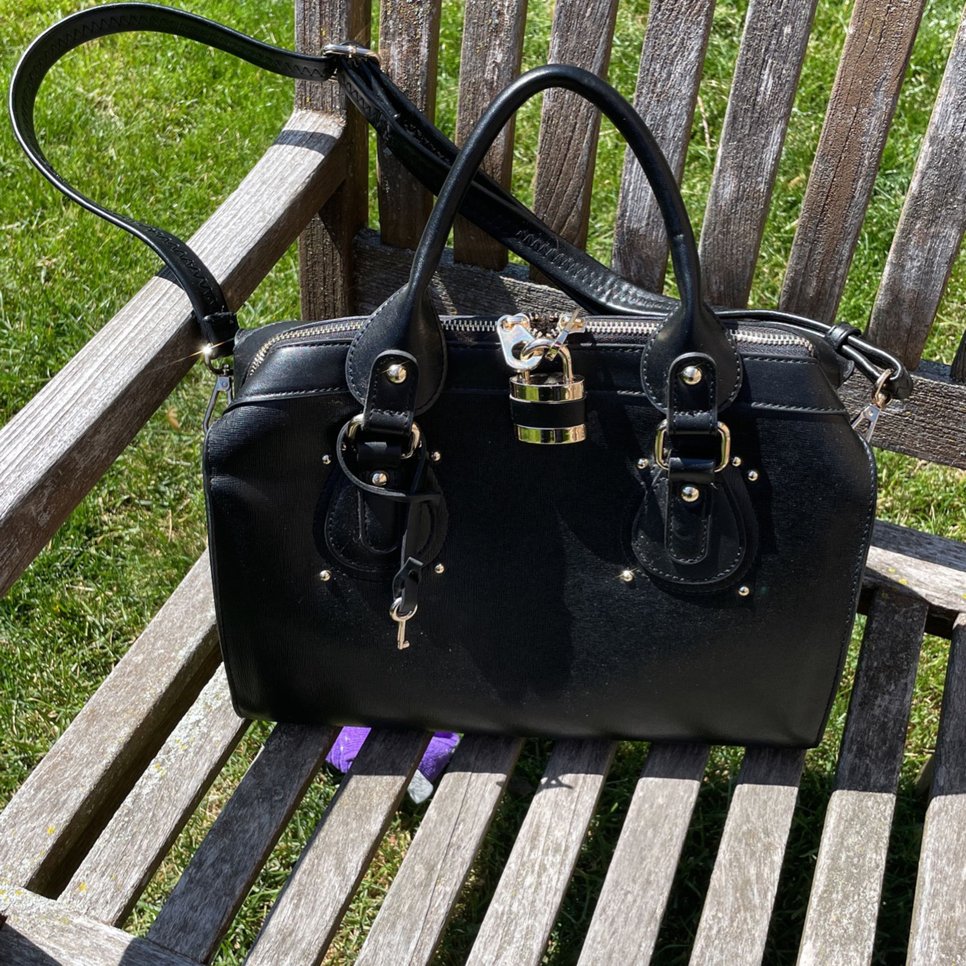 Black Purse Handbag 