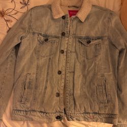 Guess Sherpa Denim Jacket