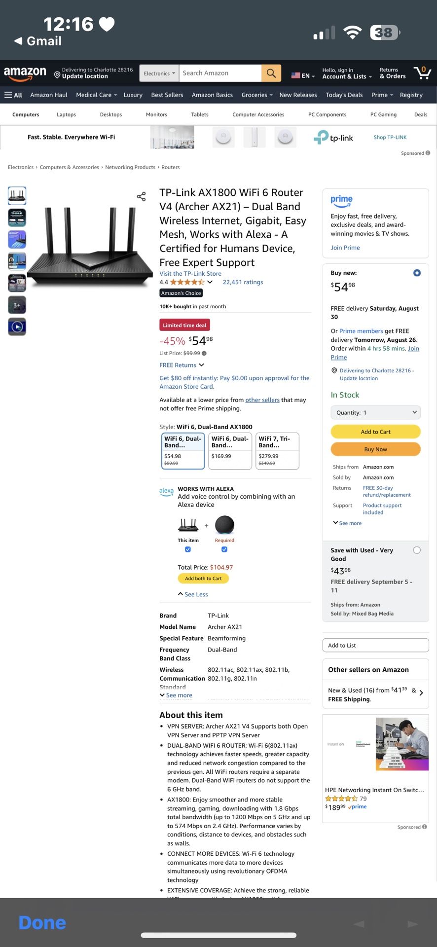 Tp Link Wifi Router
