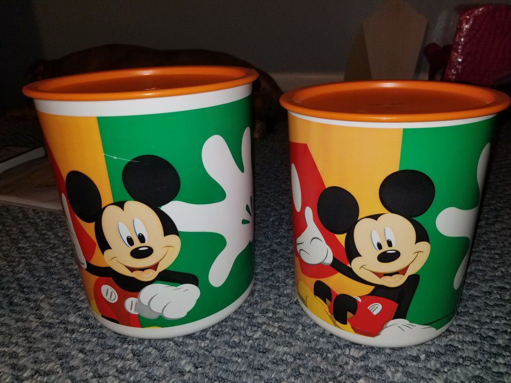 Tupperware Disney Mickey Storage Containers
