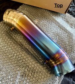 Fk8 Titanium PRL Inlet Pipe Only