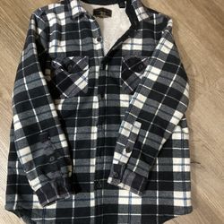 Unisex Flannel Shirt / Jacket Size Med 
