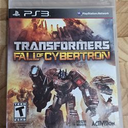 Transformers Fall of Cybertron CIB (PS3)