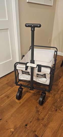 Folding Utility Wagon Cart with Wheels
