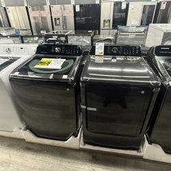 Samsung 4.6 Cubic Ft. Top Load Washer With Agitator And 7.4 Cubic Ft. Gas Dryer💥FINANCING AVAILABLE 💥