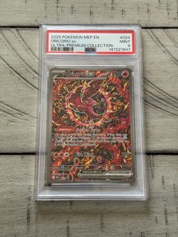 2025 POKEMON MEP EN-ME ULTRA-PREMIUM COLLECTION #024 ORICORIO EX PSA 9