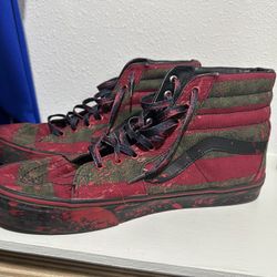 Vans Nightmare On Elm St Shoes Sz 13M