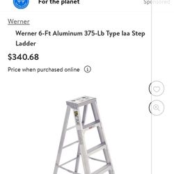 Werner 6ft Ladder Like New