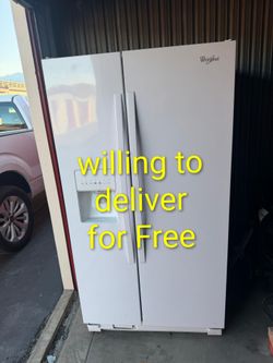 Whirlpool Side By Side Refrigerator