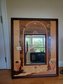 Hudson River Inlay Mirror