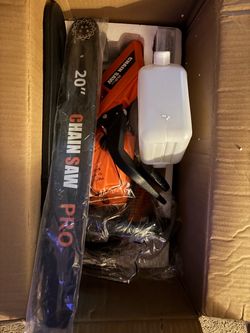 Brand new chain saw