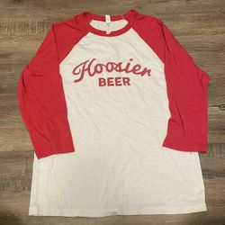 Hoosier Beer Baseball Tee