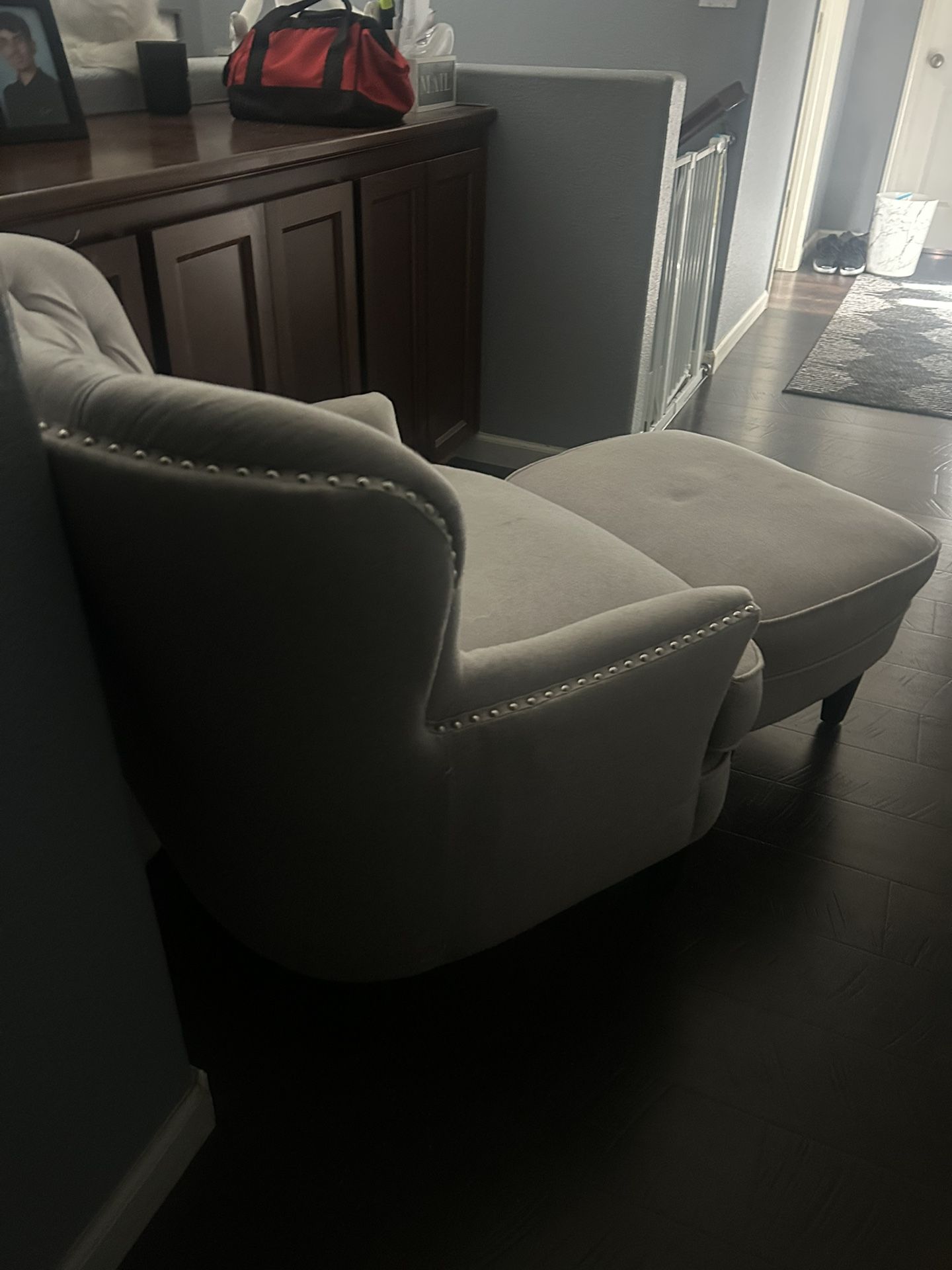 Chair And Ottoman