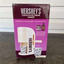 Hershey's Chocolate Cocoa Drink Maker NEW IN BOX