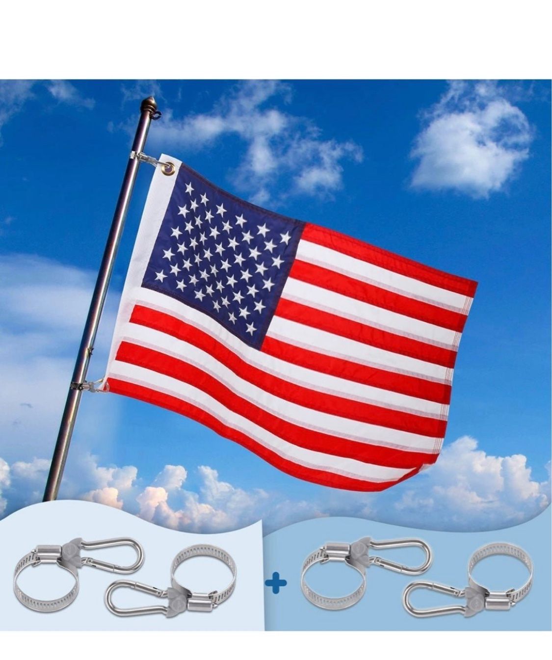 American flag for-boat