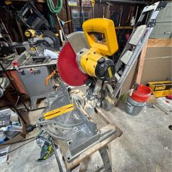12in Dewalt Double Bevel Miter Saw With Stand....225.00