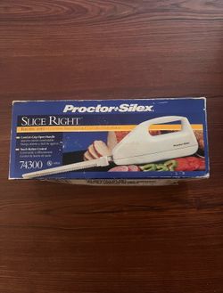 Boxed Proctor Silex Right Electric Knife Model 74300