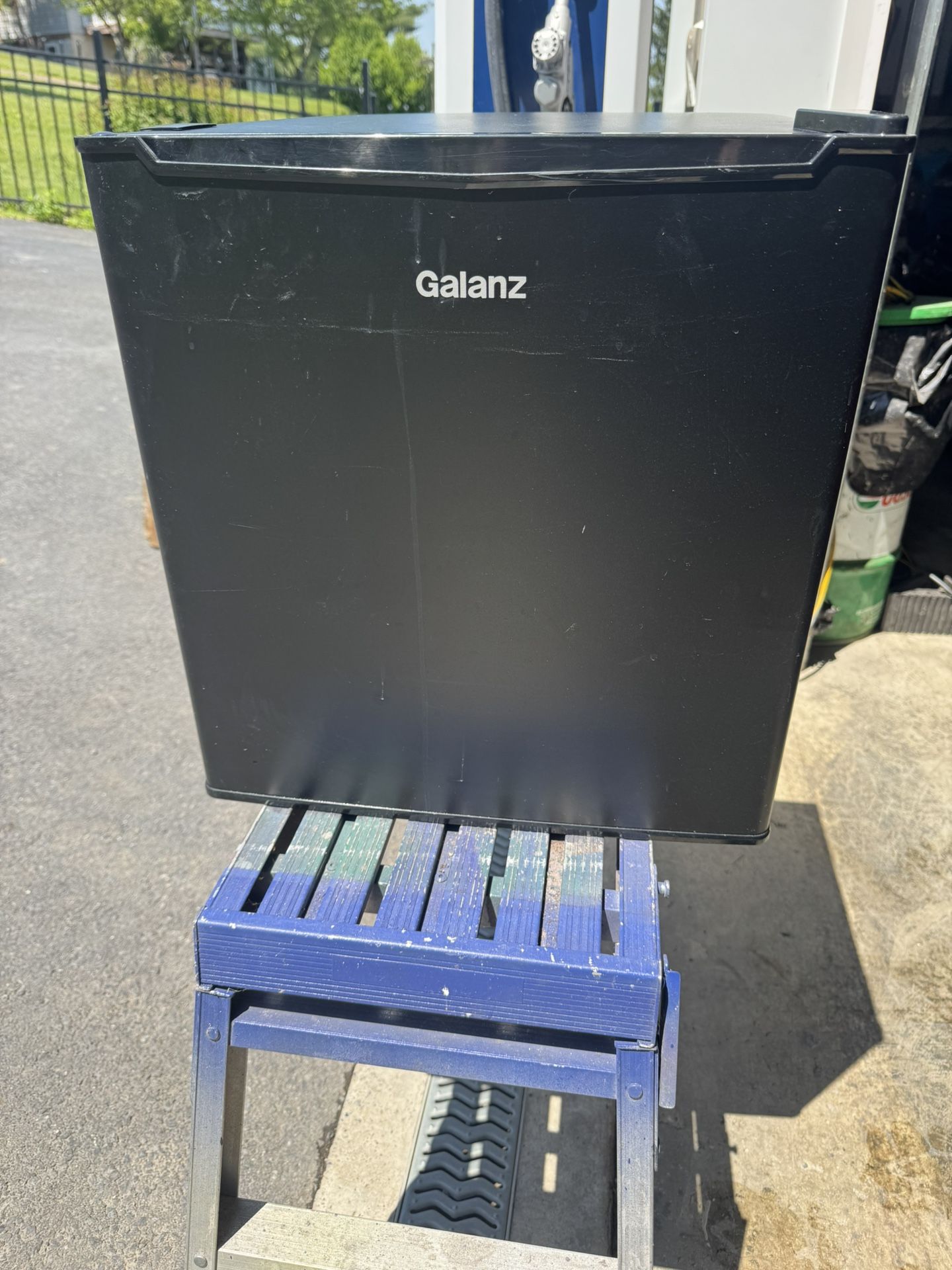Used Galanz Refrigerator 1.7cu. ft. Works Good And Cold. Must Pickup