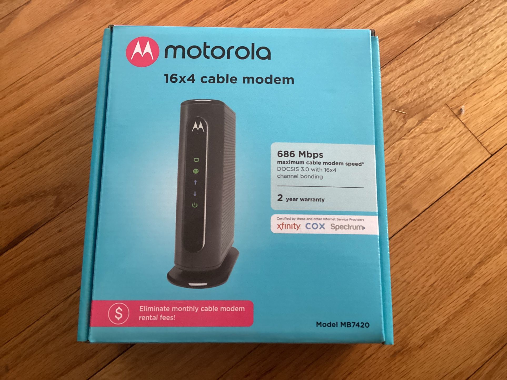 Motorola Modem & TP Link Router