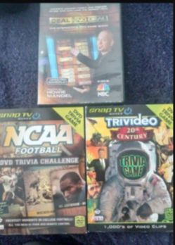 3 DVD TV Games