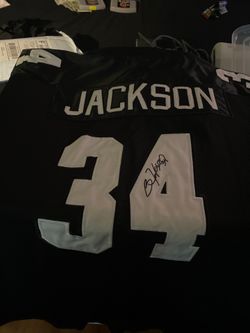 Signed Bo Jackson Jersey