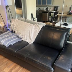 IKEA Leather Couch