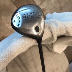 Callaway. Big Bertha. Steel Head 3 5 Wood