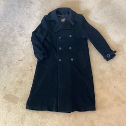 Vintage pure wool trench coat