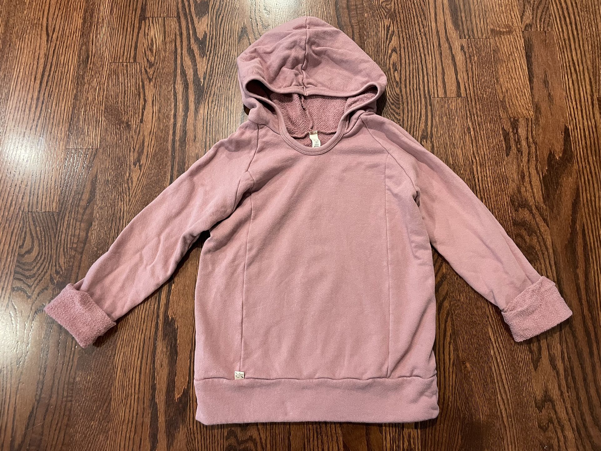 Childhoods Size 8/9 Rose Gold Pink Beach Hoodie