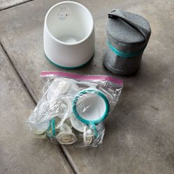 Nanobebe Bottles, Pacifiers, Warmer, And Carrier