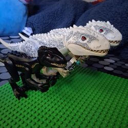 Lego Indominus Rex And Indoraptor