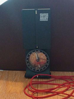 Vintage Swiss Army Compass