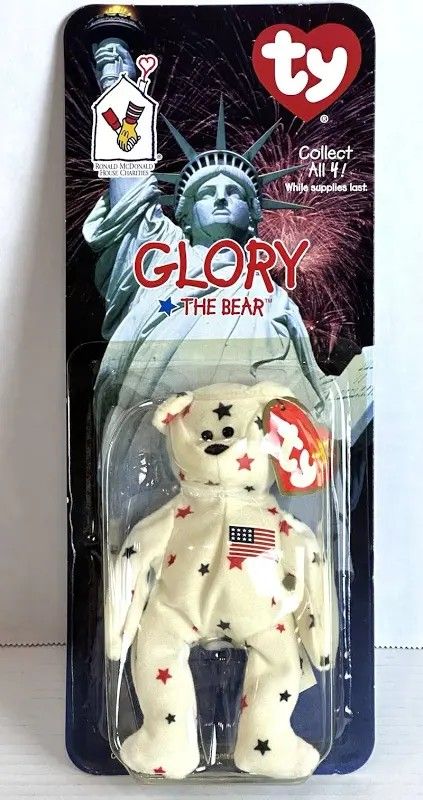 Glory The Bear Beanie Baby TY