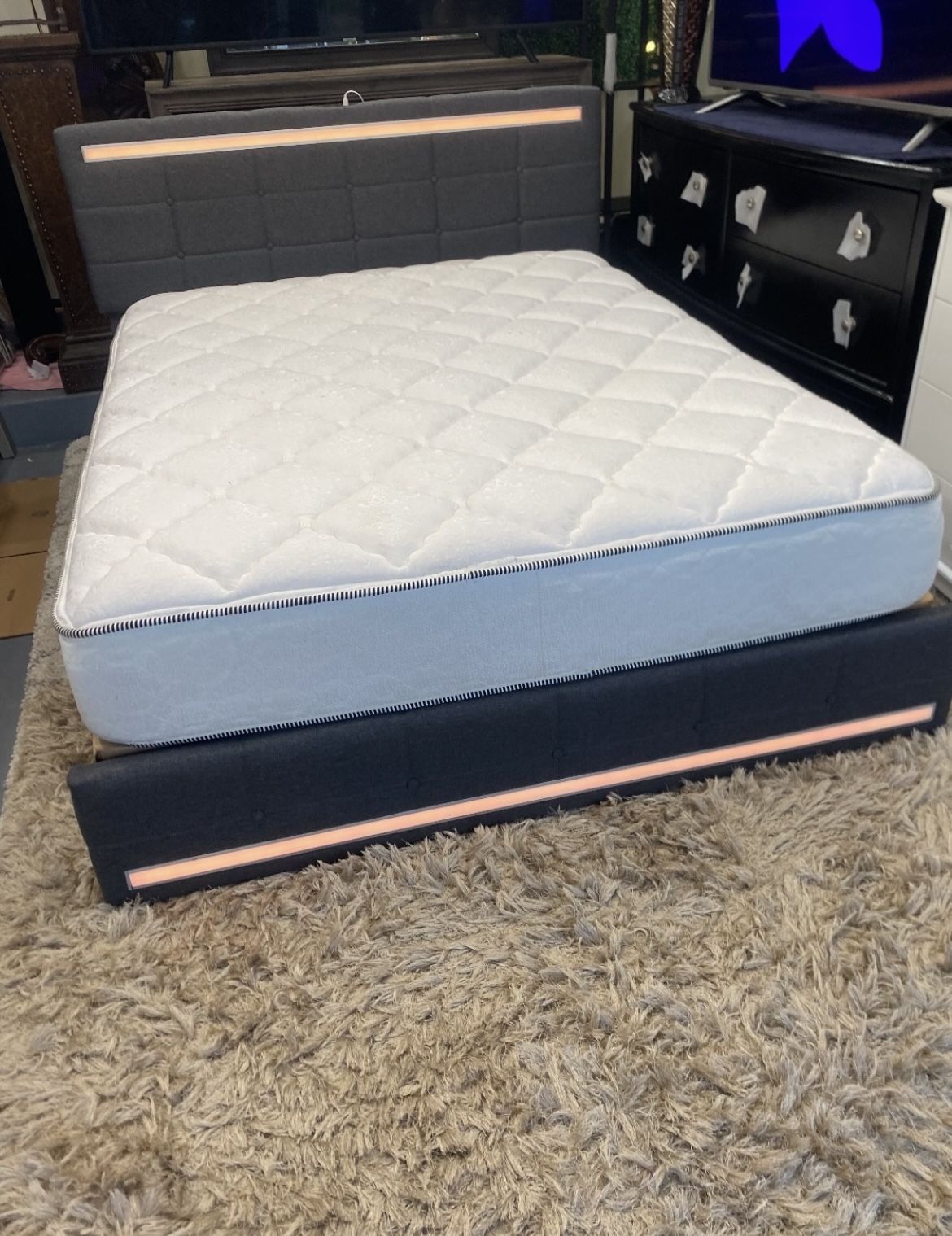 Queen Bed Frame And Mattress