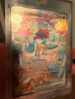 Keldeo SIR White Flare Pokemon