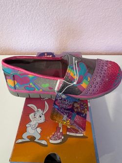 Skechers Twinkle Toes Girls Light-Up Slip-On Shoes