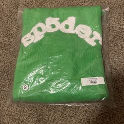 *SEND BEST OFFER* Green Sp5der Hoodie Size Small