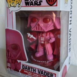 Funko Pop Star Wars Valentine's Day Darth Vader 