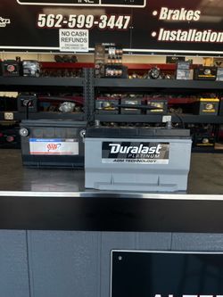 Car batteries