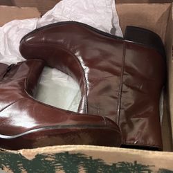 Botas De Piel , Para Hombres , Medida 8