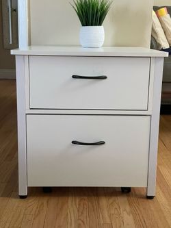 New Mini fridge stand/ storage with rolling drawer