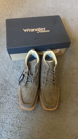 Wrangler Square Moc Toe Lace Up