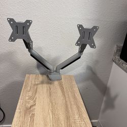 Docking Station+Monitors+Articulating Mount
