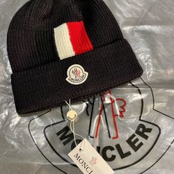 MONCLER BEANIE! NEW WITH TAGS!